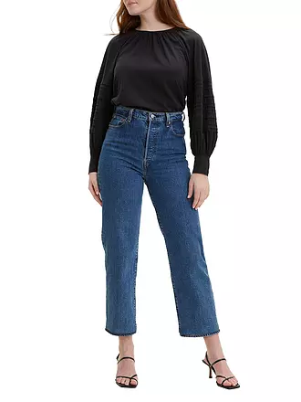 LEVI'S® | Jeans Ribcage coupe droite 7/8 | blau